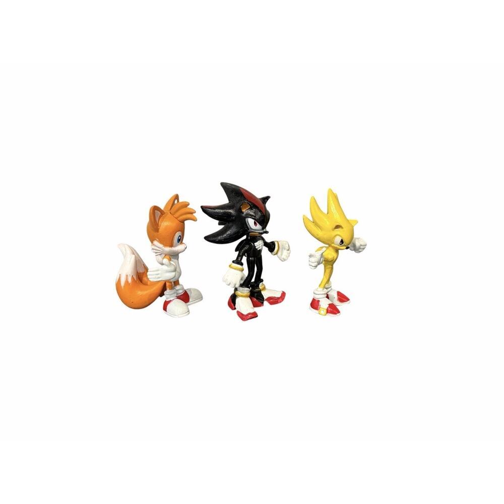 Sonic The Hedgehog 2”Figures: Tails Shadow The Hedgehog & Super Sonic - Picture 7 of 8